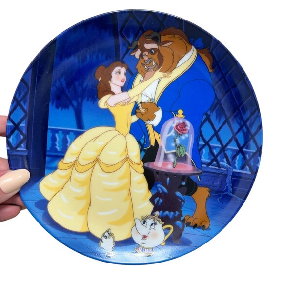 Disney Other - Disney Beauty & the Beast Learning to Love Plate Edwin M. Knowles